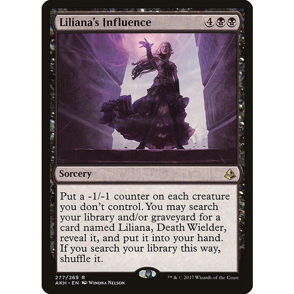 Magic: The Gathering Liliana's Influence (277) Lightly Played