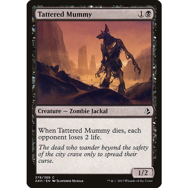 Magic: The Gathering Tattered Mummy (278) Lightly Played