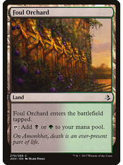 Magic: The Gathering Foul Orchard (279) Damaged