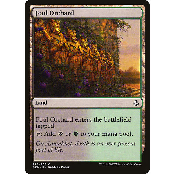 Magic: The Gathering Foul Orchard (279) Moderately Played