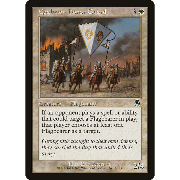 Magic: The Gathering Coalition Honor Guard (003) Lightly Played