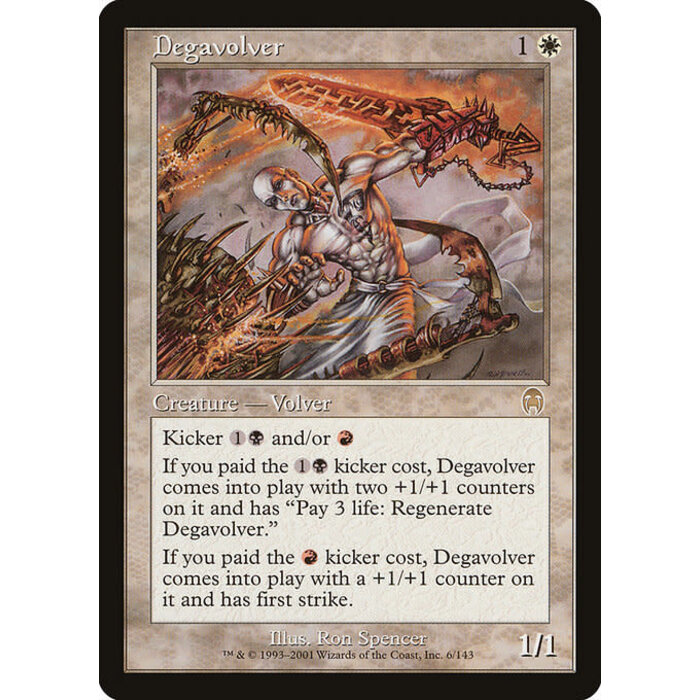 Magic: The Gathering Degavolver (006) Lightly Played