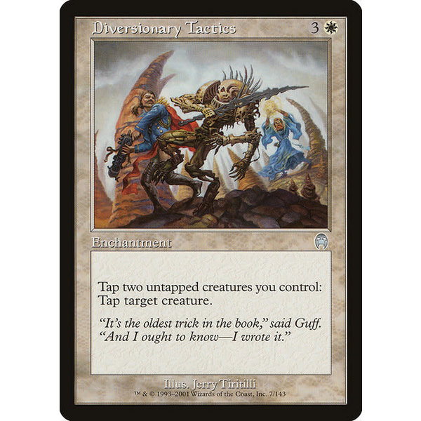 Magic: The Gathering Diversionary Tactics (007) Damaged