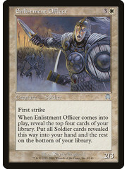 Magic: The Gathering Enlistment Officer (009) Lightly Played