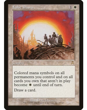 Magic: The Gathering False Dawn (010) Moderately Played