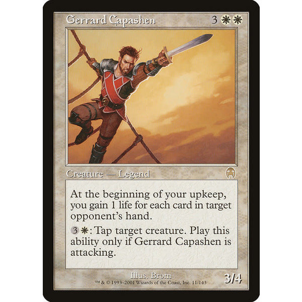 Magic: The Gathering Gerrard Capashen (011) Lightly Played