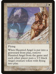 Magic: The Gathering Haunted Angel (012) Lightly Played