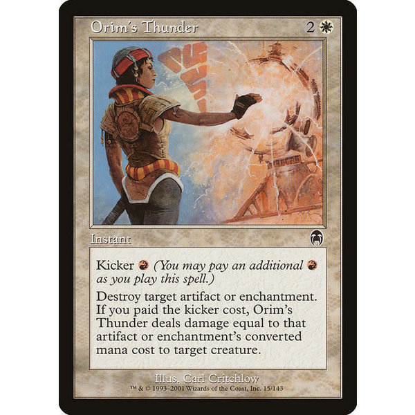 Magic: The Gathering Orim's Thunder (015) Lightly Played