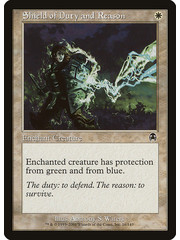 Magic: The Gathering Shield of Duty and Reason (016) Lightly Played