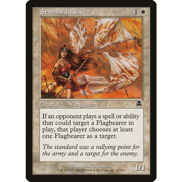 Magic: The Gathering Standard Bearer (018) Damaged