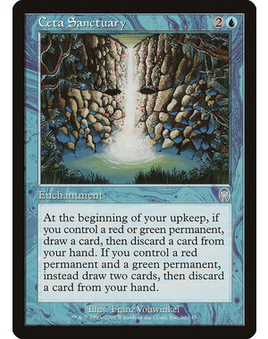 Magic: The Gathering Ceta Sanctuary (020) Moderately Played