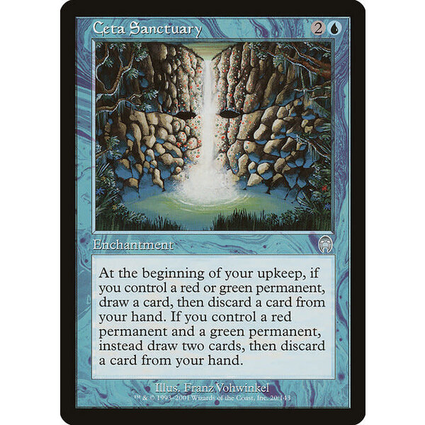 Magic: The Gathering Ceta Sanctuary (020) Moderately Played
