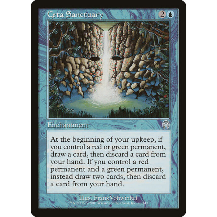 Magic: The Gathering Ceta Sanctuary (020) Moderately Played