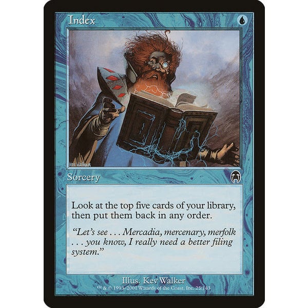 Magic: The Gathering Index (025) Damaged