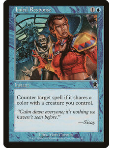 Magic: The Gathering Jaded Response (026) Lightly Played