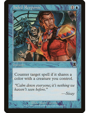 Magic: The Gathering Jaded Response (026) Lightly Played