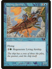 Magic: The Gathering Living Airship (028) Lightly Played