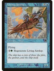 Magic: The Gathering Living Airship (028) Lightly Played