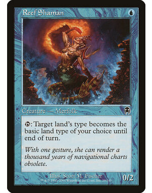 Magic: The Gathering Reef Shaman (029) Lightly Played