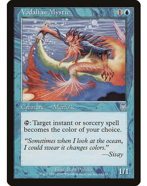 Magic: The Gathering Vodalian Mystic (033) Lightly Played