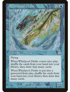 Magic: The Gathering Whirlpool Drake (034) Lightly Played