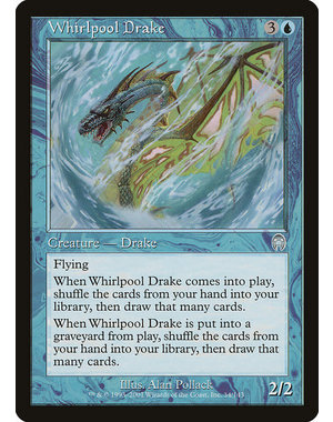 Magic: The Gathering Whirlpool Drake (034) Lightly Played