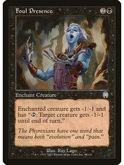 Magic: The Gathering Foul Presence (039) Lightly Played