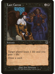Magic: The Gathering Last Caress (041) Lightly Played