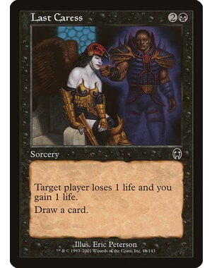 Magic: The Gathering Last Caress (041) Lightly Played