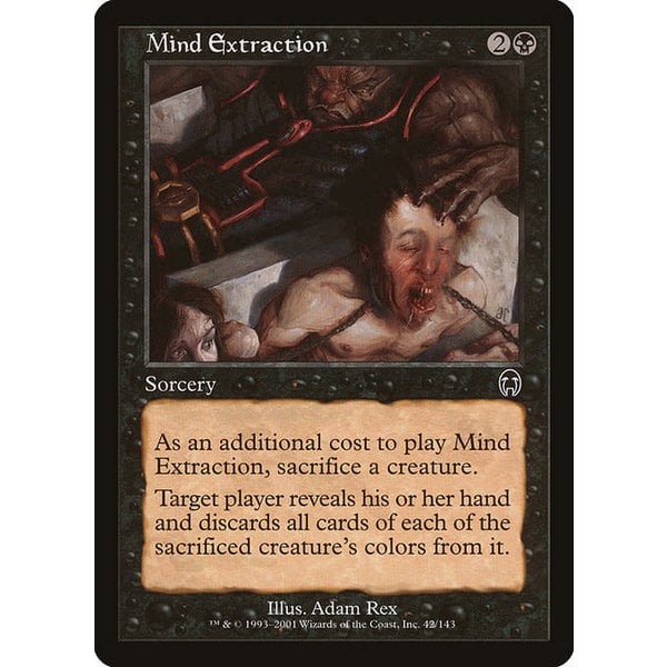 Magic: The Gathering Mind Extraction (042) Lightly Played