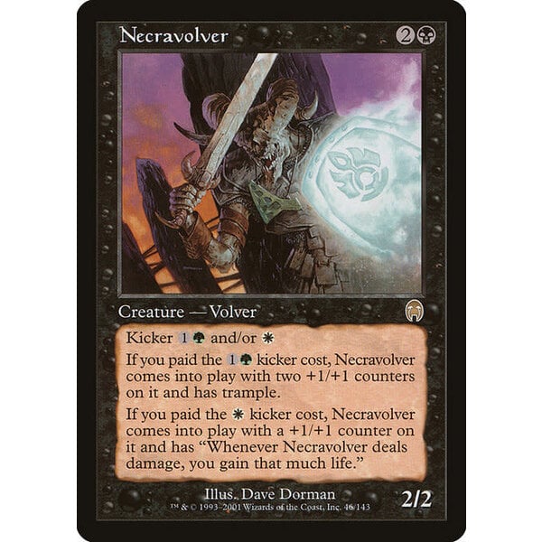 Magic: The Gathering Necravolver (046) Moderately Played