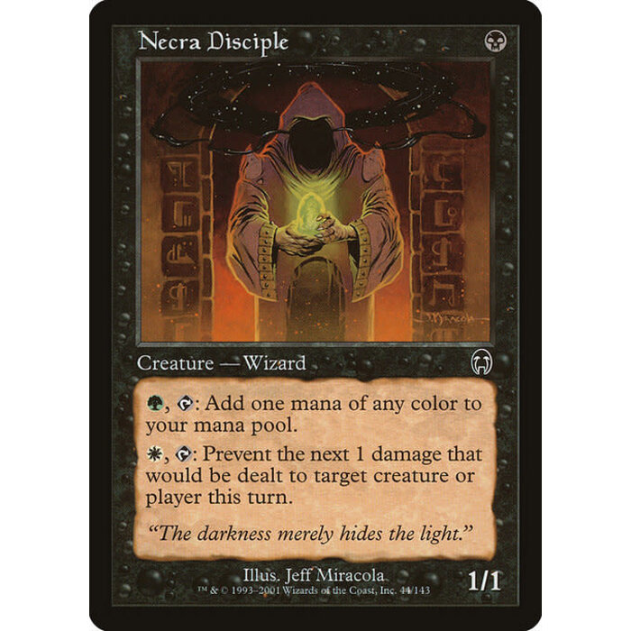 Magic: The Gathering Necra Disciple (044) Lightly Played
