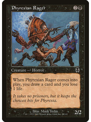 Magic: The Gathering Phyrexian Rager (049) Moderately Played
