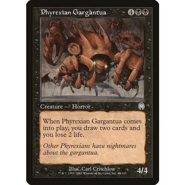 Magic: The Gathering Phyrexian Gargantua (048) Lightly Played