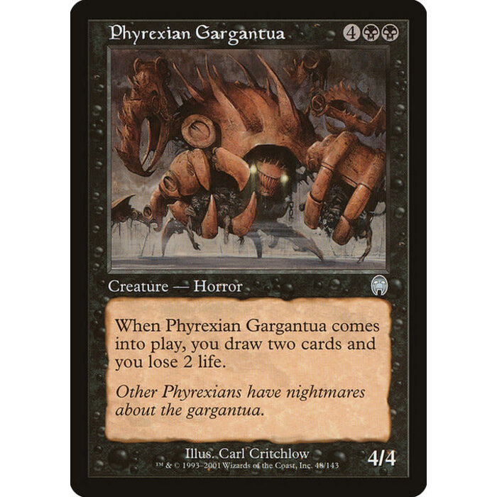 Magic: The Gathering Phyrexian Gargantua (048) Lightly Played