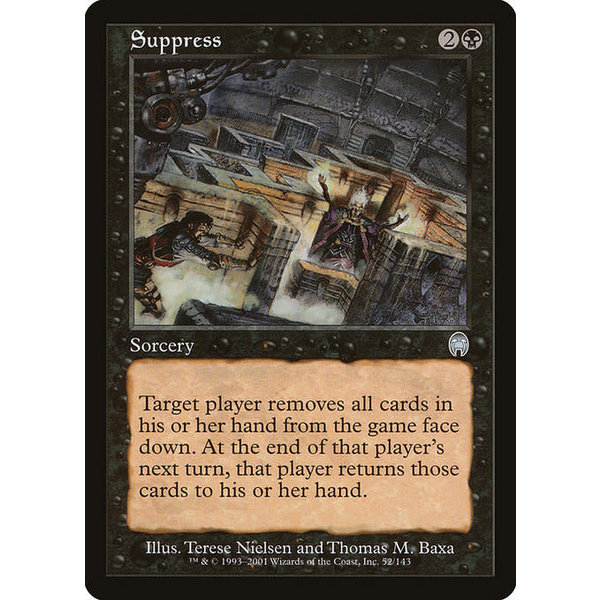 Magic: The Gathering Suppress (052) Lightly Played