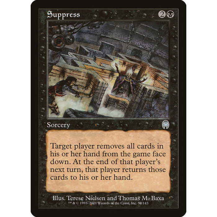 Magic: The Gathering Suppress (052) Lightly Played