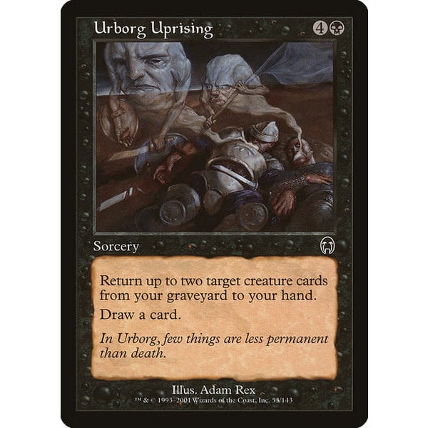 Magic: The Gathering Urborg Uprising (053) Damaged