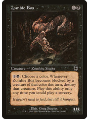 Magic: The Gathering Zombie Boa (054) Lightly Played