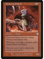 Magic: The Gathering Dwarven Patrol (061) Lightly Played