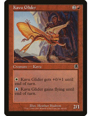 Magic: The Gathering Kavu Glider (064) Damaged