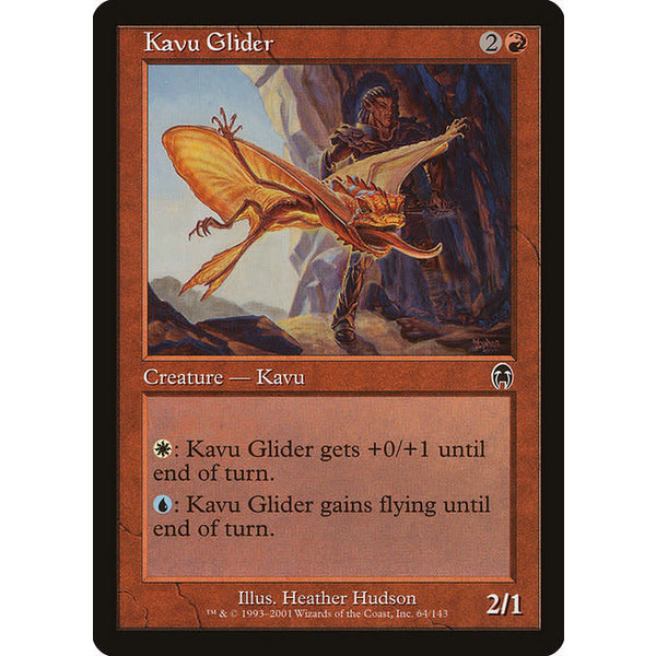 Magic: The Gathering Kavu Glider (064) Lightly Played