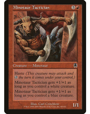 Magic: The Gathering Minotaur Tactician (065) Lightly Played