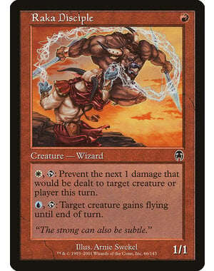 Magic: The Gathering Raka Disciple (066) Heavily Played