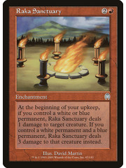 Magic: The Gathering Raka Sanctuary (067) Moderately Played