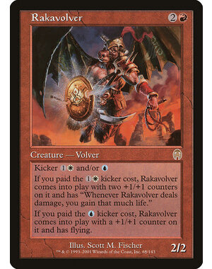 Magic: The Gathering Rakavolver (068) Heavily Played