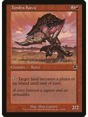 Magic: The Gathering Tundra Kavu (071) Lightly Played