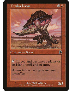 Magic: The Gathering Tundra Kavu (071) Lightly Played