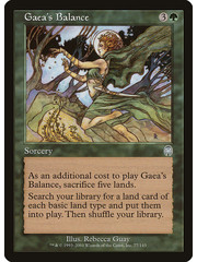 Magic: The Gathering Gaea's Balance (077) Moderately Played