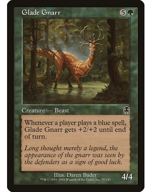 Magic: The Gathering Glade Gnarr (078) Damaged